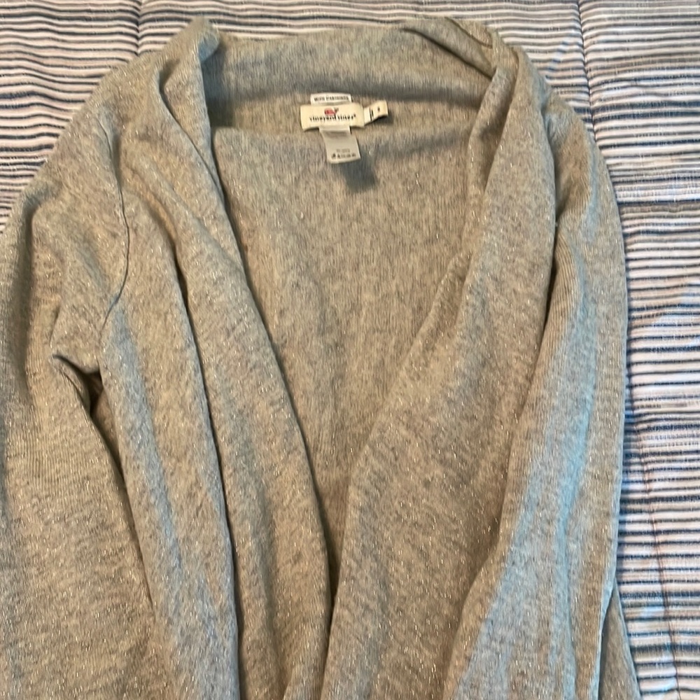 Vineyard Vines sparkle wrap with cashmere